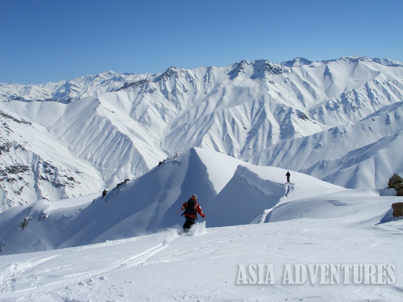 Photo 6. Heli ski Heliboard